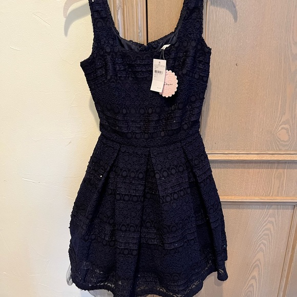 NWT soprano navy sequin and petticoat dress - Picture 1 of 3